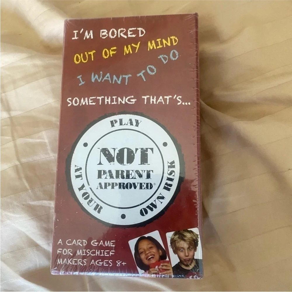 NWT Not Parent Approved Card Game